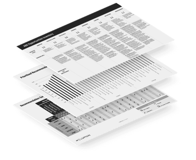 Volute graphic for informed perspective section.